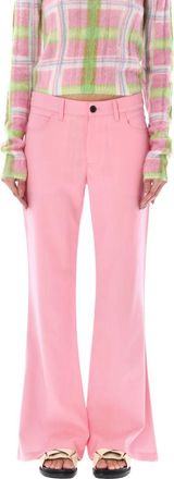 Marni Pink Cool Wool Pants