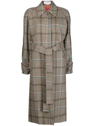 Victoria Beckham reversible single-breasted coat - women - Virgin Wool - 8 - Brown