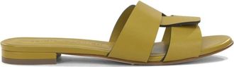 Sergio Levantesi Schoenen, Dames, Geel, 36 EU, Leer, Aria 6 Tryde Sandaal