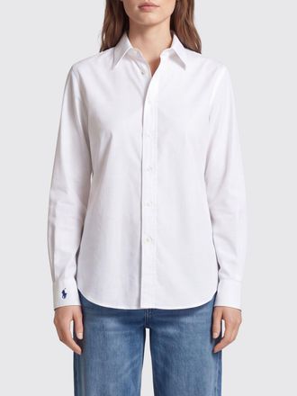 Polo Ralph Lauren Slim Fit Cotton Shirt with Embroidered Pony Logo