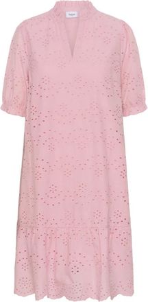 Saint Tropez Kleedjes, Dames, Roze, L, Katoen, Geleksa SZ Jurk