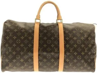 Louis Vuitton Vintage, unisex, Bruin, ONE Size, Pre-owned Boston Bag