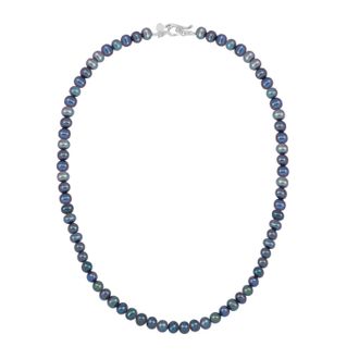 Dower & Hall Mens Peacock Freshwater Pearl Necklace