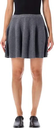 Lisa Yang Wren Flared Textured Mini Skirt