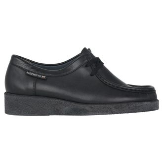 Mephisto Stijlvolle Veterschoen voor Dames - Dames - Veterschoenen - Zwart - 37 EU - Leer - Schoenen