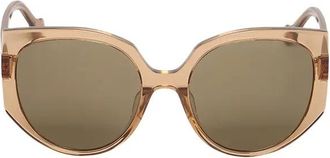 Loewe Brown Cat Eye Ladies Sunglasses LW40072U 45G 57