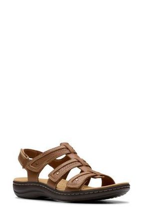 Clarks Laurieann Ivy Sandal in Tan Leather at Nordstrom Rack, Size 5.5