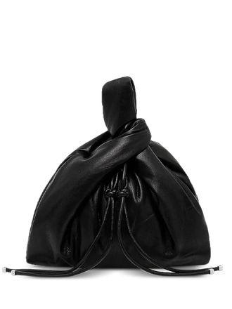 Nanushka Jen leather tote bag - Black