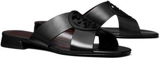 Tory Burch Miller Crisscross Sandal in Perfect Black at Nordstrom, Size 6.5
