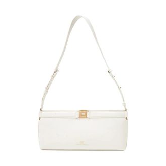 Elisabetta Franchi Shoulder Bags, female, White, Size: ONE SIZE Shoulder Bag