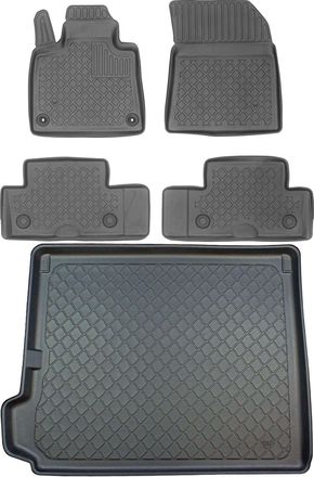 OEM Juego De Alfombrillas Para Coche Y Maletero Para Citro&euml;n C4 Grand Picasso Ii / C4 Grand Spacetourer (09.2013-2019)