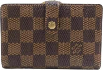 Louis Vuitton Pre-owned Canvas wallets - Dames - Vintage Accessoires - Bruin - ONE Size - Vintage