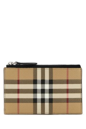 Burberry Printed Canvas Wallet