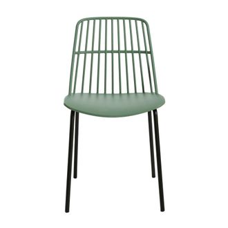 Kenay Home Silla polipropileno verde 45,5 x 82 cm
