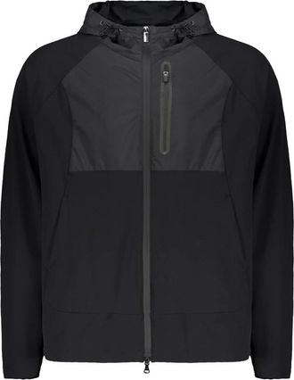 Paul & Shark Lichtgewicht Jas met Capuchon - Heren - Zomerjassen - Zwart - L - Polyester - Jassen