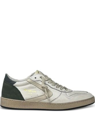 Valsport Davis Heritage panelled trainers - White