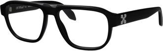 Off-white Style 5035 Optisch Frame - unisex - Brillen - Zwart - 55 MM - Accessoires