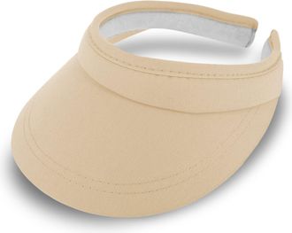 Fiebig Visor Unisex | Clipvisor in One Size fits Everyone | Shield Cap in Many Colours Made of 100% Cotton | Summer Cap with Terry Cloth Band Inner Lining | 