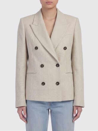 Brunello Cucinelli Blazer doppiopetto Brunello Cucinelli in lino e cotone