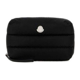 Moncler Caradoc Beauty Case - Heren - Tassen - Zwart - Maat: ONE Size