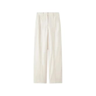 Joseph Joseph, Wide Trousers, female, Beige, Size: M Jnane Cotton Linen Trousers