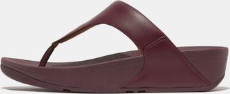 FitFlop Dames Fit Flop Lulu Leren Tongsandalen in Mauve