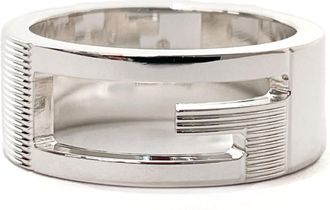 Gucci Silver 925 Band Ring (Pre-Owned)