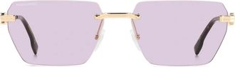 Dsquared2 Sunglasses D2 0102/S Eyr/Ur Gold/Pink Unisex