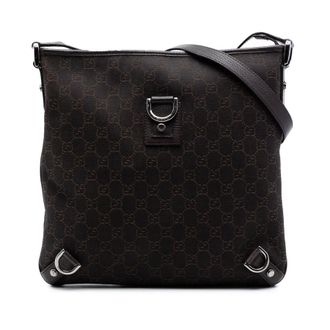 Gucci Pre-owned Gucci GG Denim Abbey D Ring Crossbody Unisex N3ABQGE5FYRMB7P8