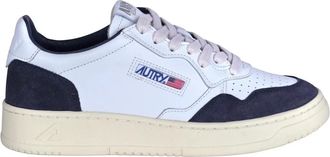 Autry Medalist Low - Dames - Sneakers - Wit - 37 EU - Katoen - Schoenen