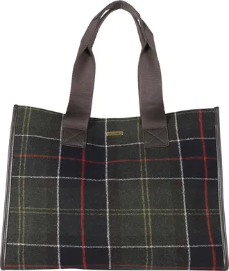 Barbour Borsa Turnberry Tartan - - Bags - Donna - Marrone - ONE SIZE