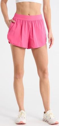 Marika Flora Active Shorts in Pink Flambe at Nordstrom Rack, Size X-Small