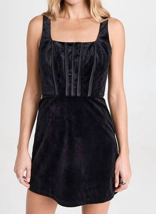 LoveShackFancy Collins Dress In Black