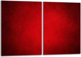 OEM Placa Protectora De Vidrio Para Estufa 2x40x52 Rojo