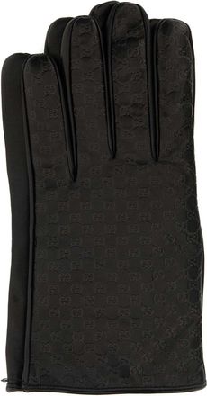 Gucci Dark Brown Nappa Leather Gloves