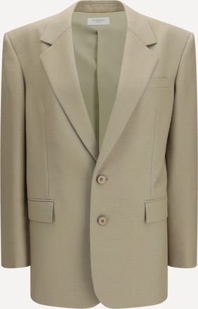 Saint Laurent Giacca monopetto in lana e seta Woman 38