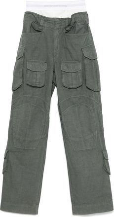 Alexander Wang Cargo Trousers - Womens - Lyocell/Cotton/Polyamide/PolyesterElastane
