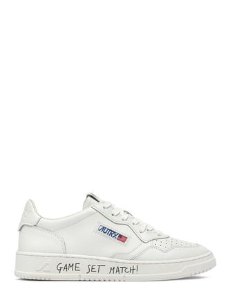 Autry Perforated Low-Top Sneakers with Game-Inspired Detail