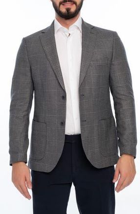 Vella Pais Plaid Sport Coat in Green at Nordstrom Rack, Size 46 - R