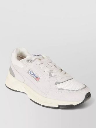 Autry leather paneled low-top sneakers