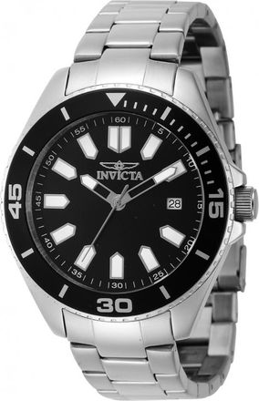 Invicta Pro Diver Quartz Black Dial Mens Watch 46316