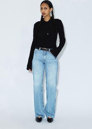 Dr. Denim Addy Mid Straight in Bay Light Used Vintage at Nordstrom, Size 24