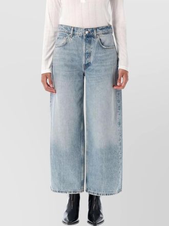 Anine Bing regenerative cotton wide-leg jeans