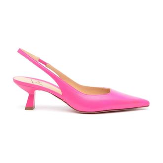 Roberto Festa Milano Pumps, female, Pink, Size: 6 US Fuchsia Leather Slingback Arabel