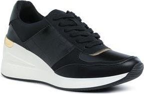 London Rag Noltas Wedge Sneaker in Black at Nordstrom Rack, Size 9