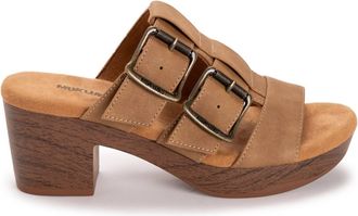 Muk Luks Womens Myra Sandal In Tan