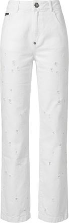 Philipp Plein Jeans Met Rechte Pijpen