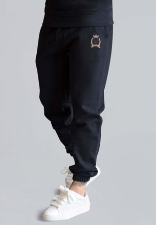 Siksilk Sweatpants SIKSILK Siksilk Jogginghose Relaxed Fit Joggers, Herren, Gr. S, N-Gr, schwarz, Obermaterial: 100% Baumwolle CO., Hosen Sweatpants