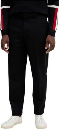 A|X Armani Exchange Broeken, Heren, Zwart, W33, Wol, Wool Chino Broeken