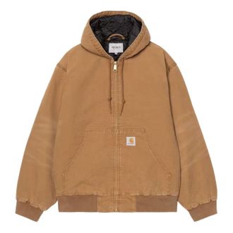 Carhartt Work in Progress OG Active Jacket Hamilton Brown Stone Canvas I035891-HZ-4O